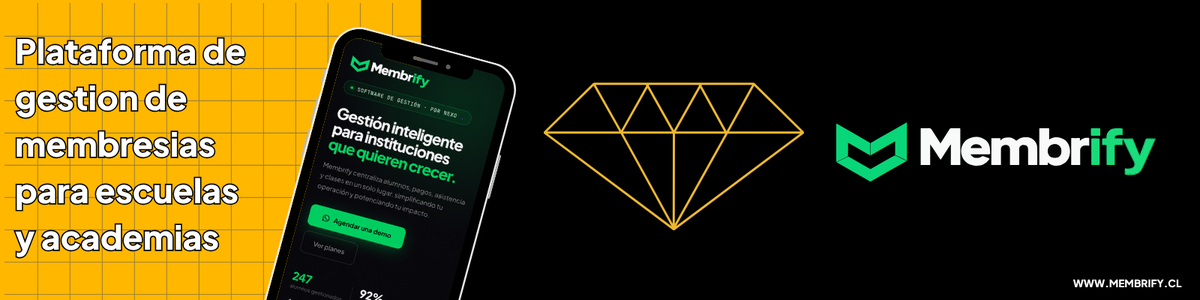 Membrify — plataforma de gestión de membresías